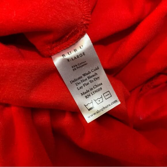 Buru knit Dress in red back zipper  Size XL - Picture 7 of 7